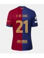 Barcelona Frenkie de Jong #21 Domácí Dres 2024-25 Krátký Rukáv